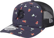 New Era Men's New Era Navy Detroit Tigers Adventure Drinks Pattern 9SEVENTY Stretch-Snap Hat