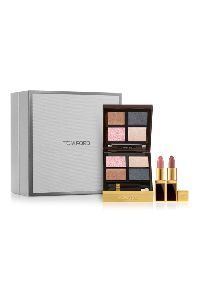 Eye Color Quad & Mini Deluxe Lip Set (Nordstrom Exclusive), Alternate, color, NO COLOR