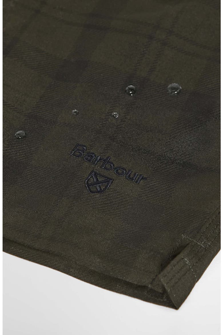 Water Reactive Tartan Swim Trunks, Alternate, color, OLIVE