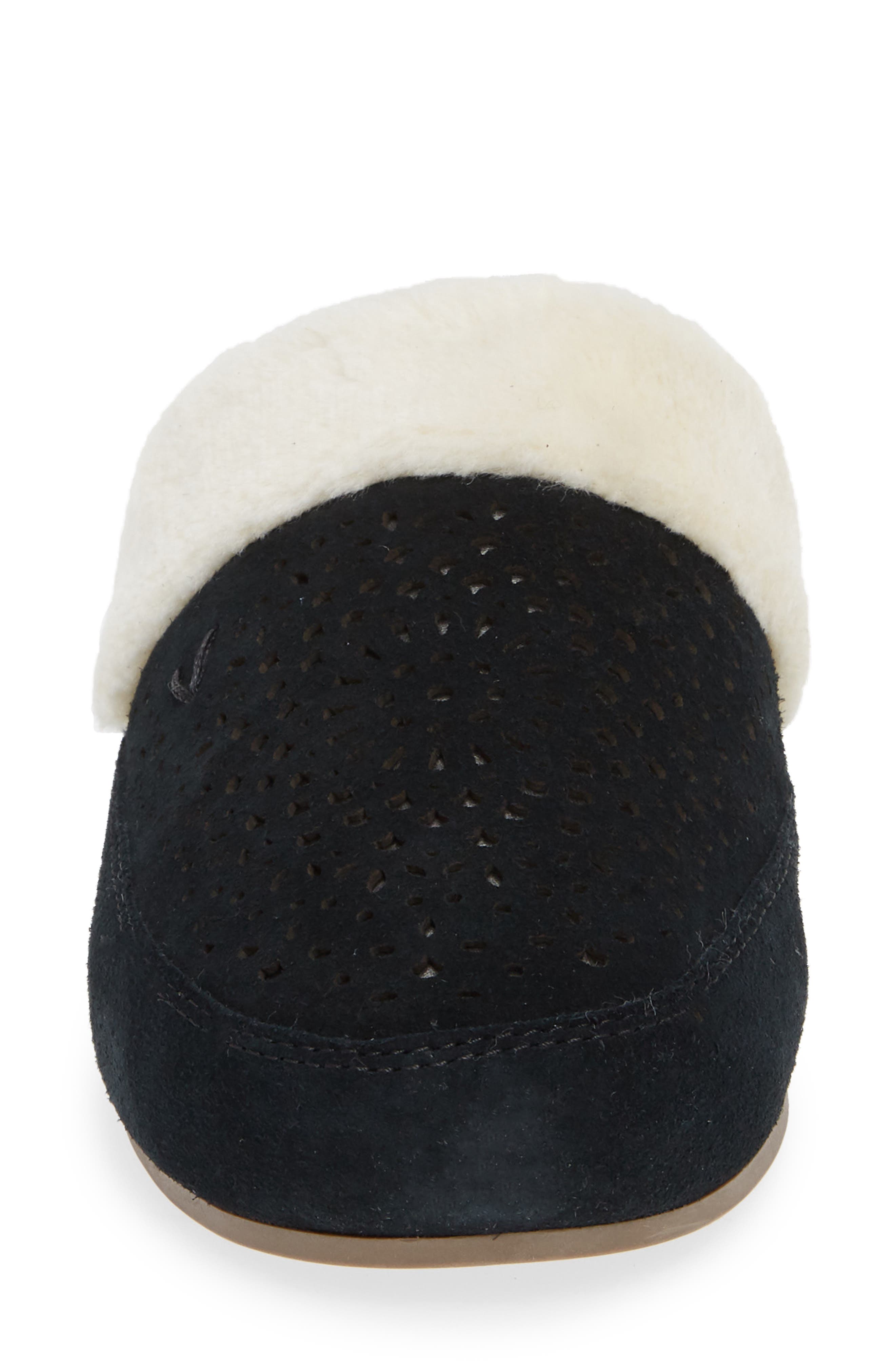 Vionic Leona Faux Fur Lined Slipper, Alternate, color, 