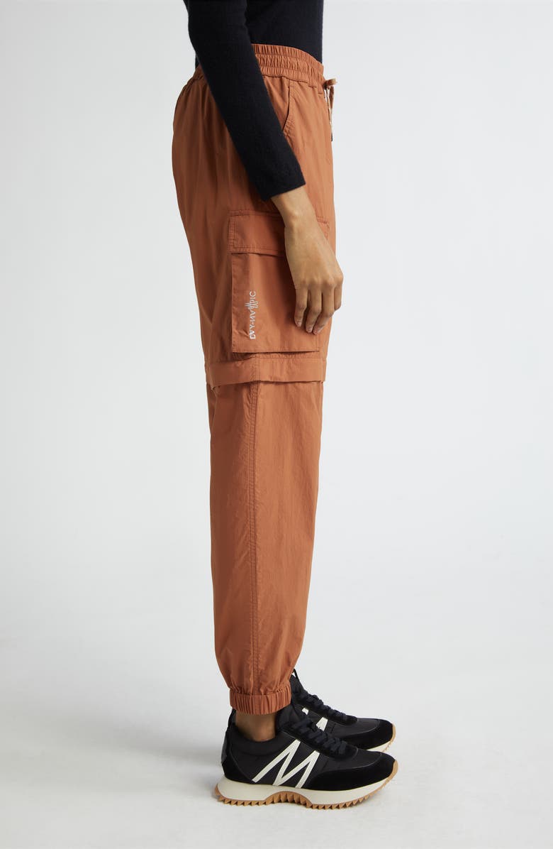 Moncler Grenoble Ripstop Zip-Off Cargo Pants, Alternate, color, 
