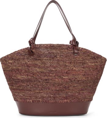 Squillo Raffia Tote