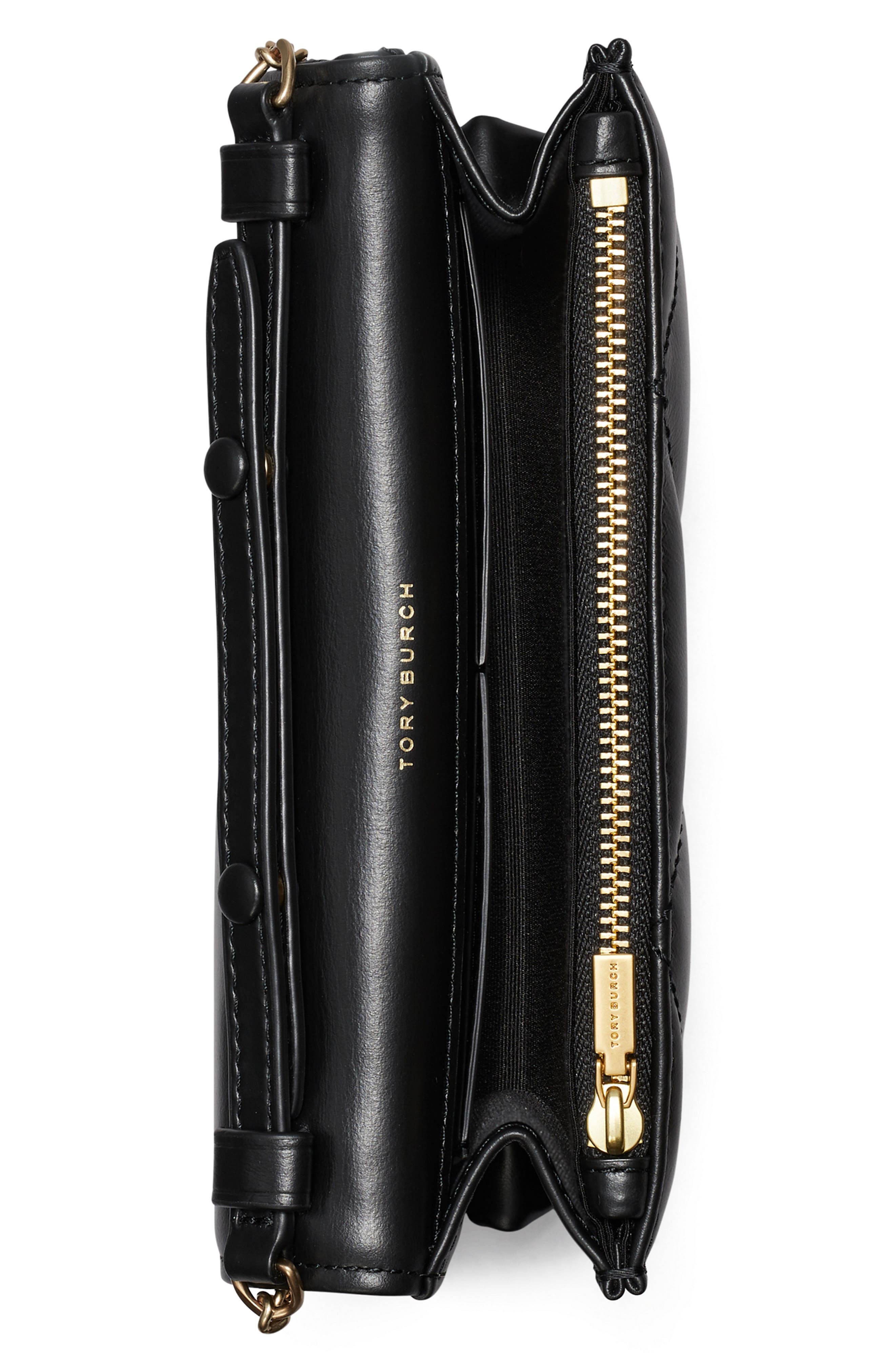 Tory Burch Kira Pavé Diamond Quilted Leather Top Handle Bag, Alternate, color, 