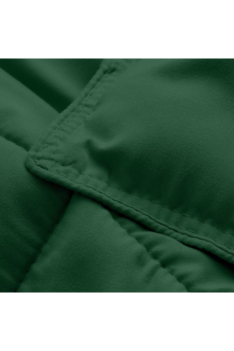 All-Season Comforter Set - Oversized King, Alternate, color, Forest Green