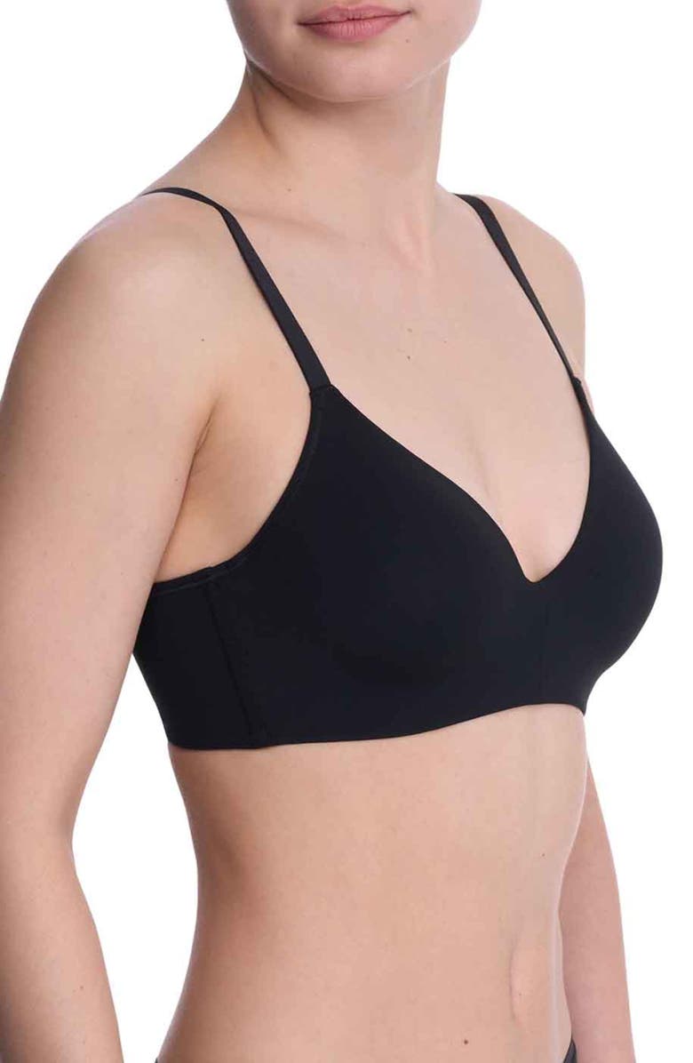 Natori Empower Performance T-Shirt Bra, Alternate, color, Black