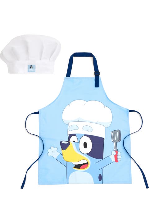 2-Piece Apron and Chef Hat Set