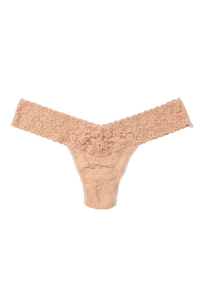 Low Rise Thong, Alternate, color, HONEY