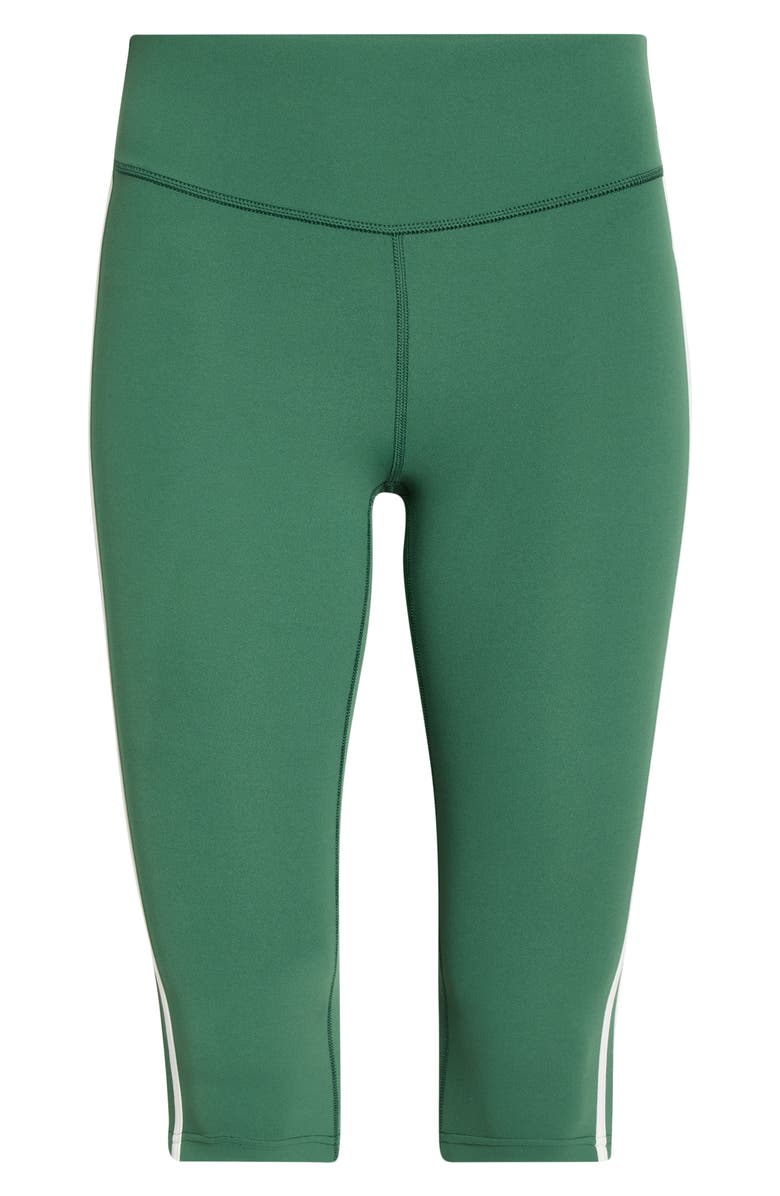 SPLITS59 Ella Airweight High Waist Performance Capri Leggings, Main, color, Arugula/ White