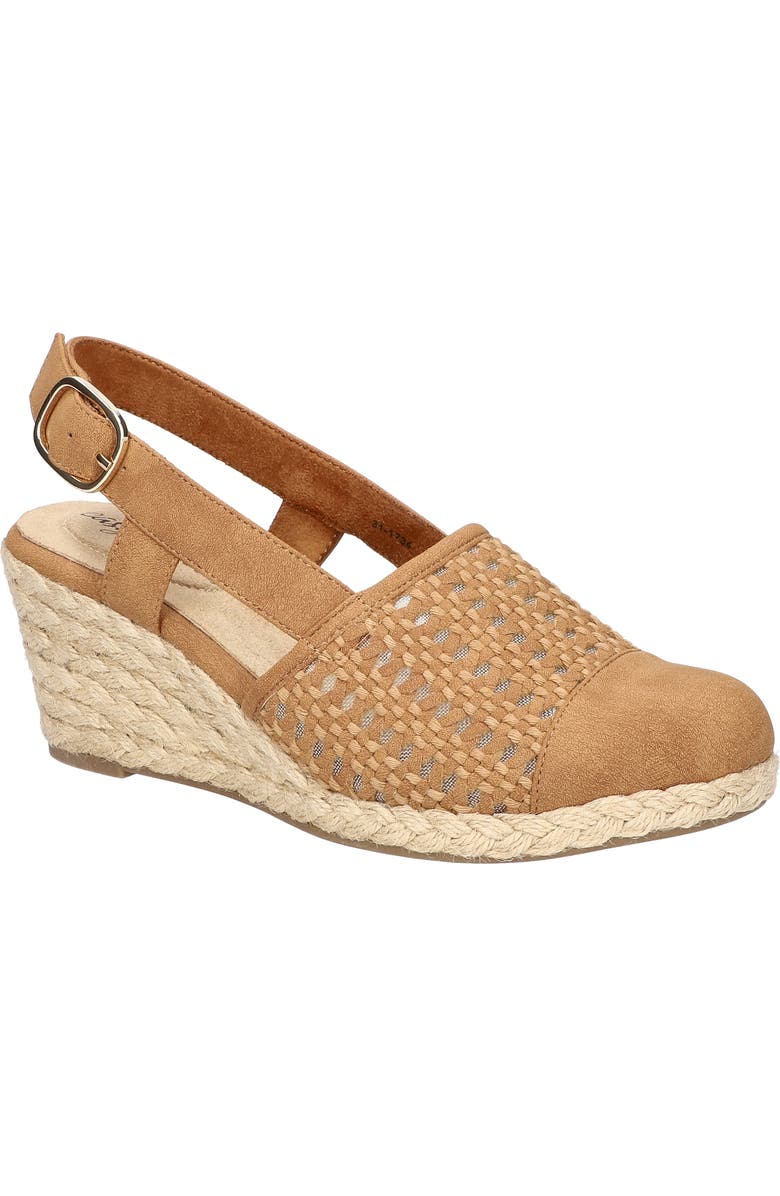 EASY STREET Taffy Wedge Pump, Main, color, Tan