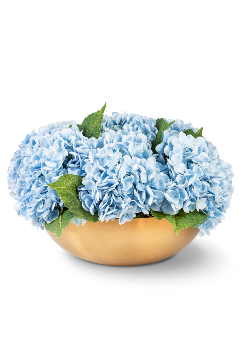 Ian Realtouch Hydrangea Arrangement, Main, color, Azure