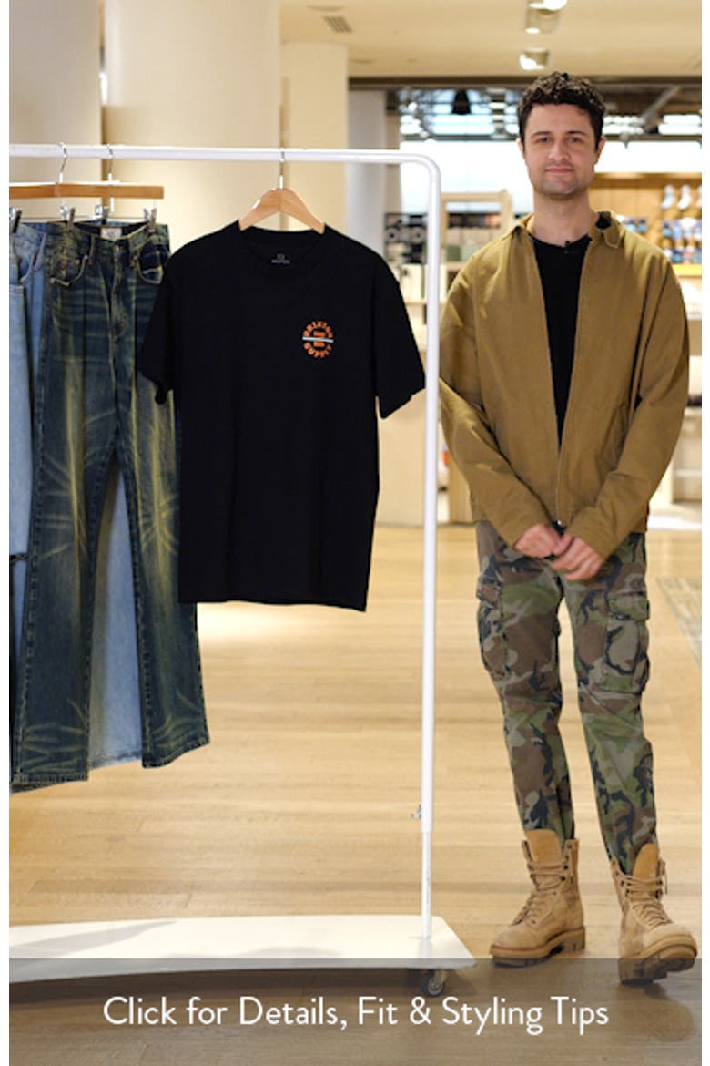 Oath V Cotton Logo Graphic T-Shirt video
