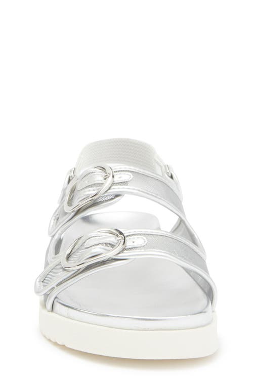 Steve Madden Steph Sandal In Silver