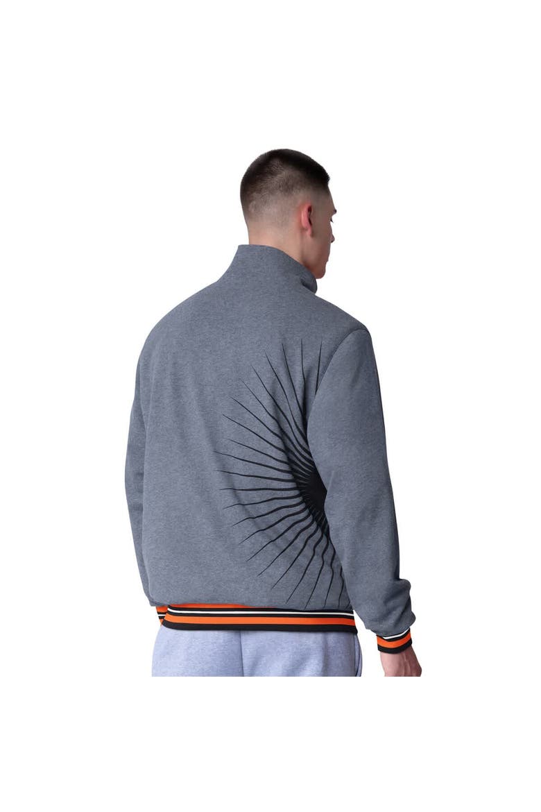 Men's G-III Extreme Black Cincinnati Bengals Strong Arm Reversible Full-Zip Jacket, Alternate, color, Black