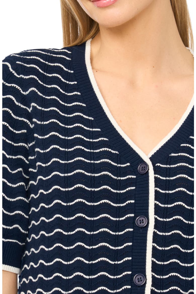 Scallop Cardigan, Alternate, color, CLASSIC NAVY