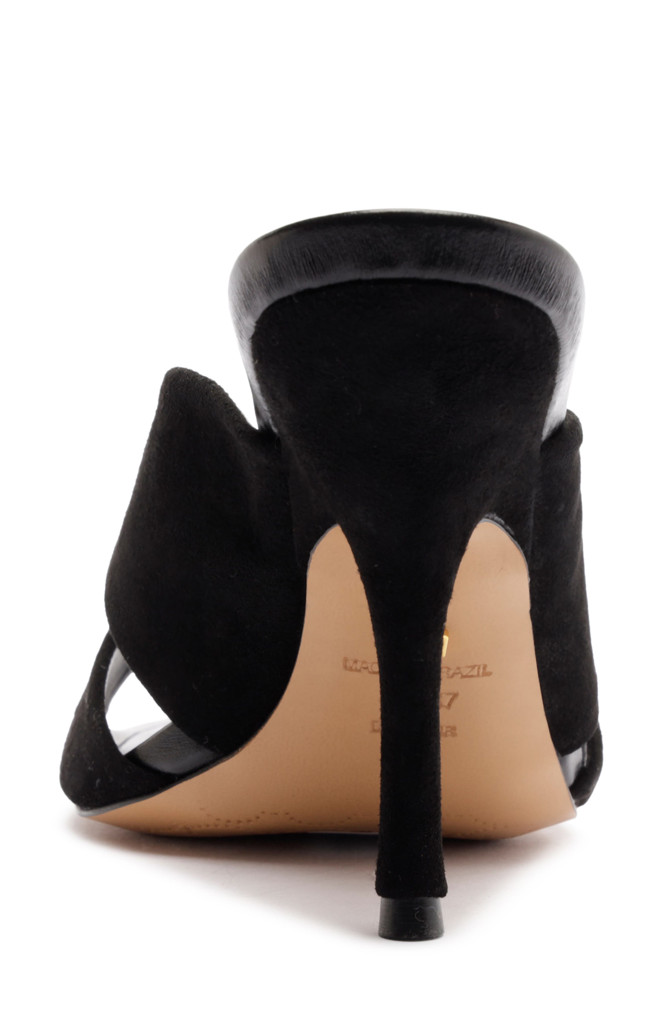 Arezzo Amelia Stiletto Sandal, Alternate, color, Black