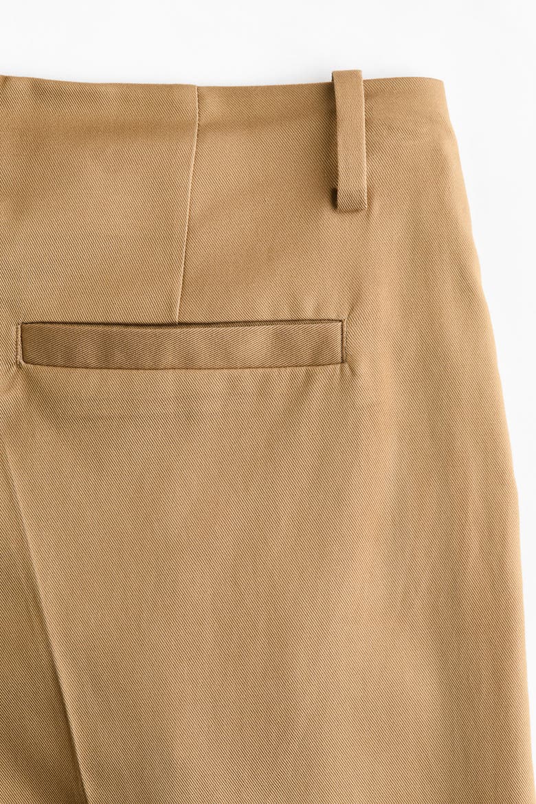 Tailored Trousers, Alternate, color, Dark beige