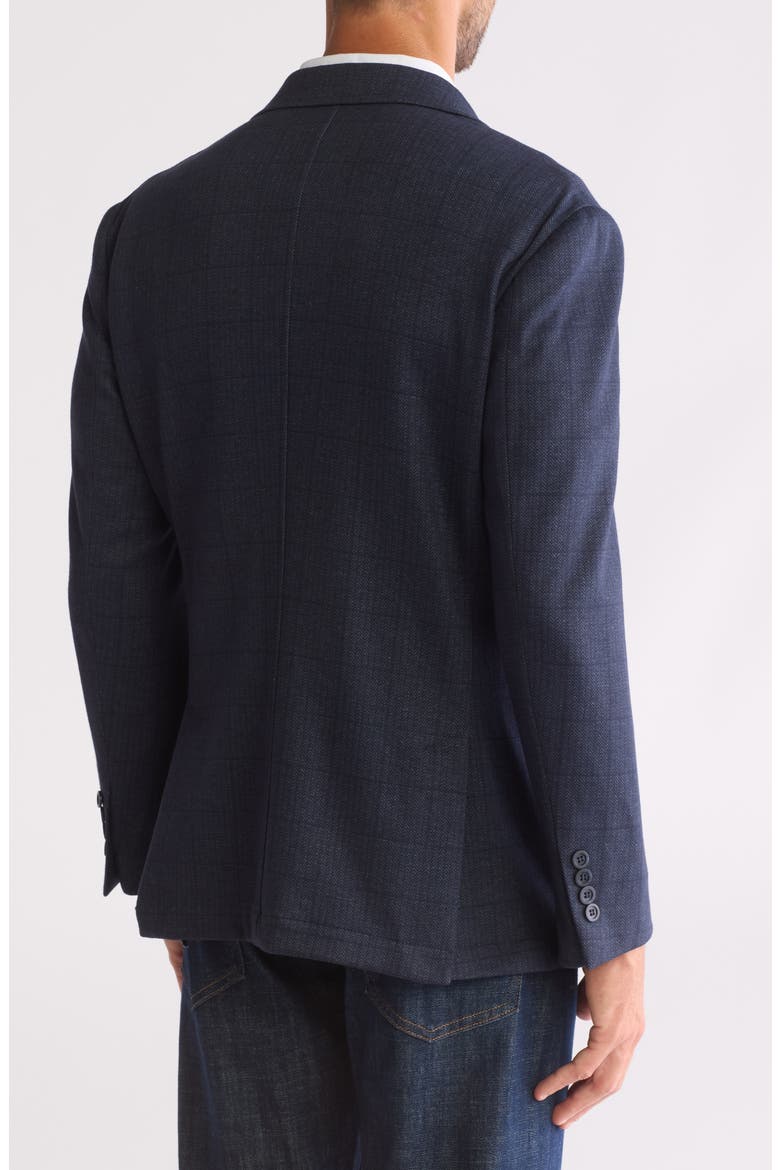 Knit Sport Coat, Alternate, color, NAVY