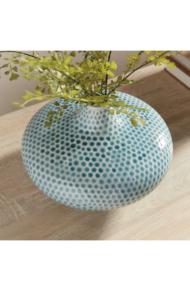 Napa Home & Garden Miro Vase Short, Alternate, color, Blue