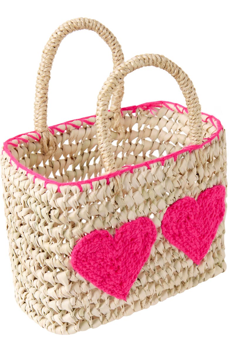 Rachel Riley Heart Tote Bag, Alternate, color, Pink