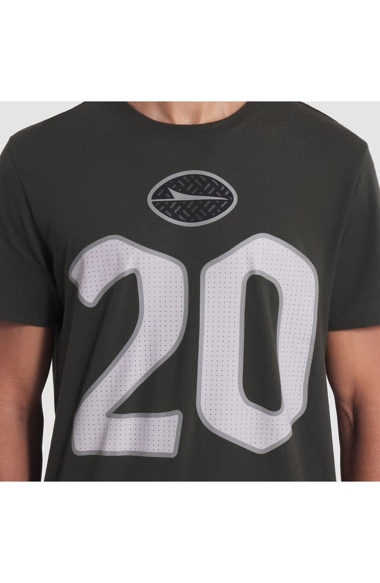 Nike Men's Nike Breece Hall Gotham Green New York Jets 2025 Rivalries Collection Player Name & Number T-Shirt, Alternate, color, Green