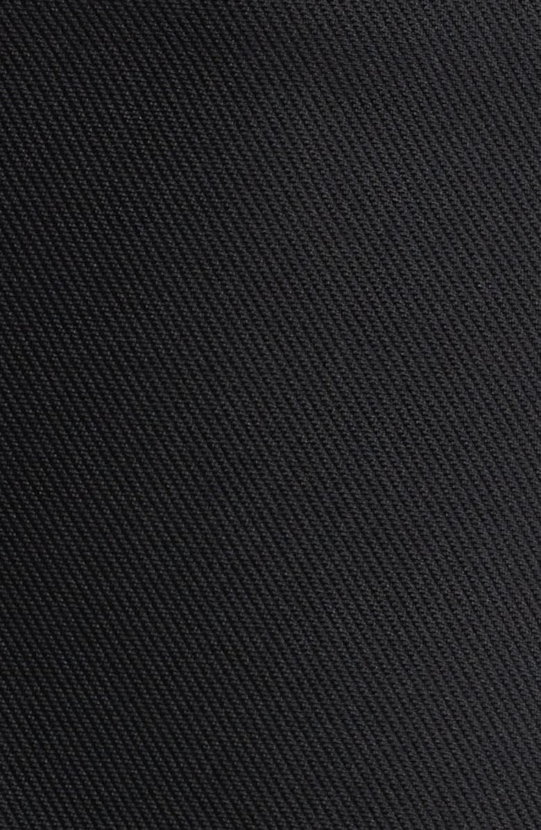 MANGO Off the Shoulder Peplum Top, Alternate, color, Black