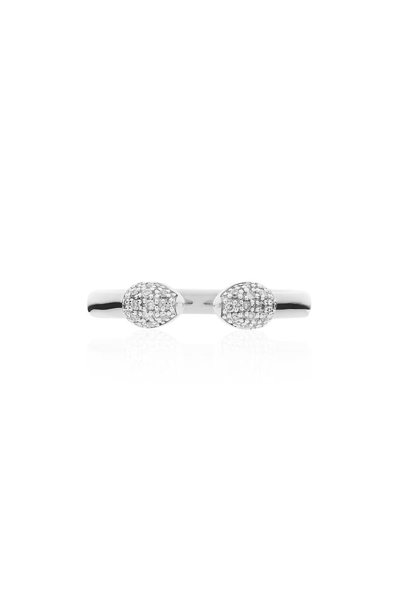 Monica Vinader Fiji Bud Diamond Stacking Ring, Alternate, color,