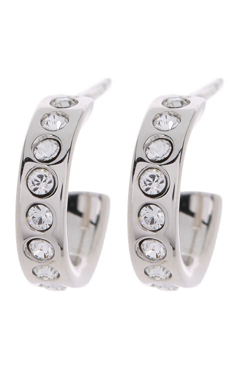 Seeni Mini Hoop Huggie Earrings