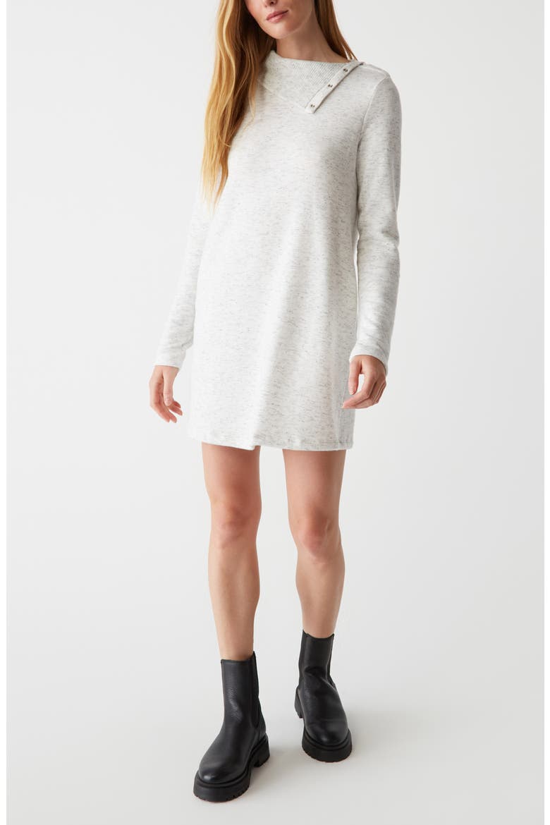 Carlotta Long Sleeve Knit Minidress, Main, color, CHALK