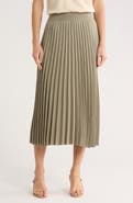 Nordstrom Pleated Midi Skirt
