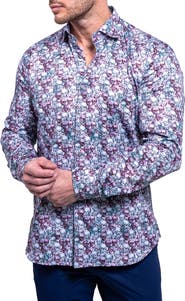 Maceoo Fibonacci Resistance Contemporary Fit Button-Up Shirt