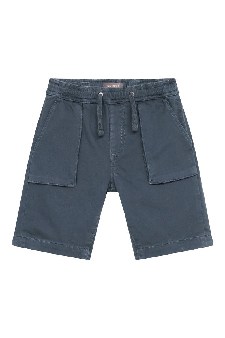 Kids' Jackson Knit Denim Shorts, Main, color, DARK STONE BLUE