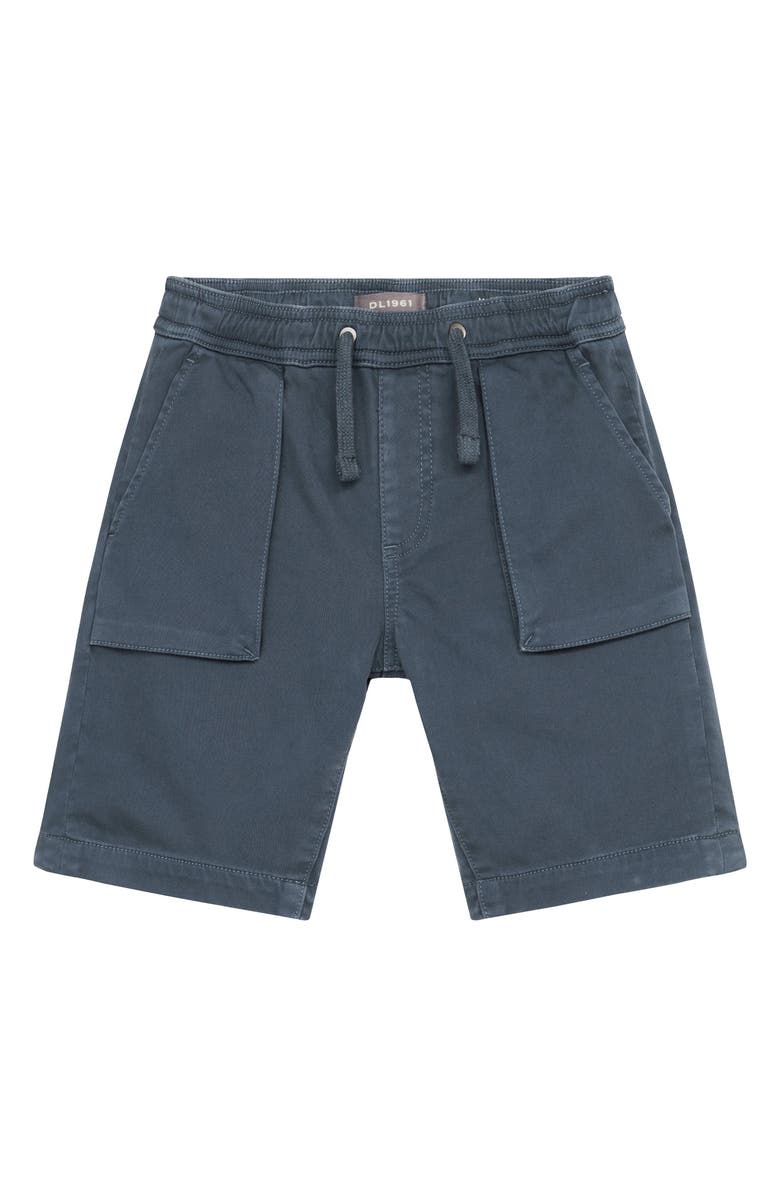 DL1961 Kids' Jackson Knit Denim Shorts, Main, color,