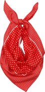 Petit Moments Isabella Polka Dot Square Scarf