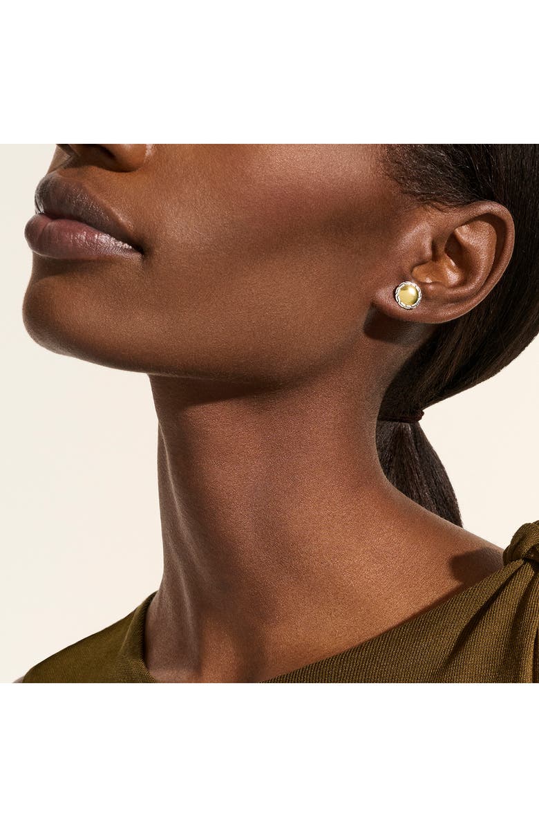 John Hardy JH Essentials Stud Earrings, Alternate, color, Silver/ Gold