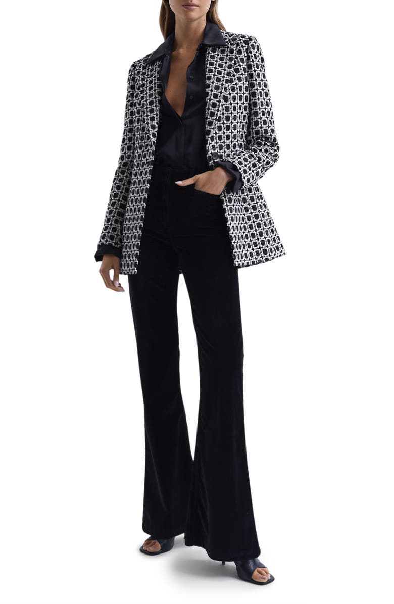 Reiss Bianca Cotton Blend Blazer, Alternate, color, 