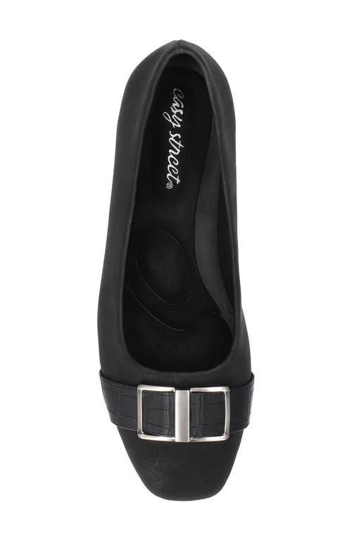 Easy Street Keely Flat In Black