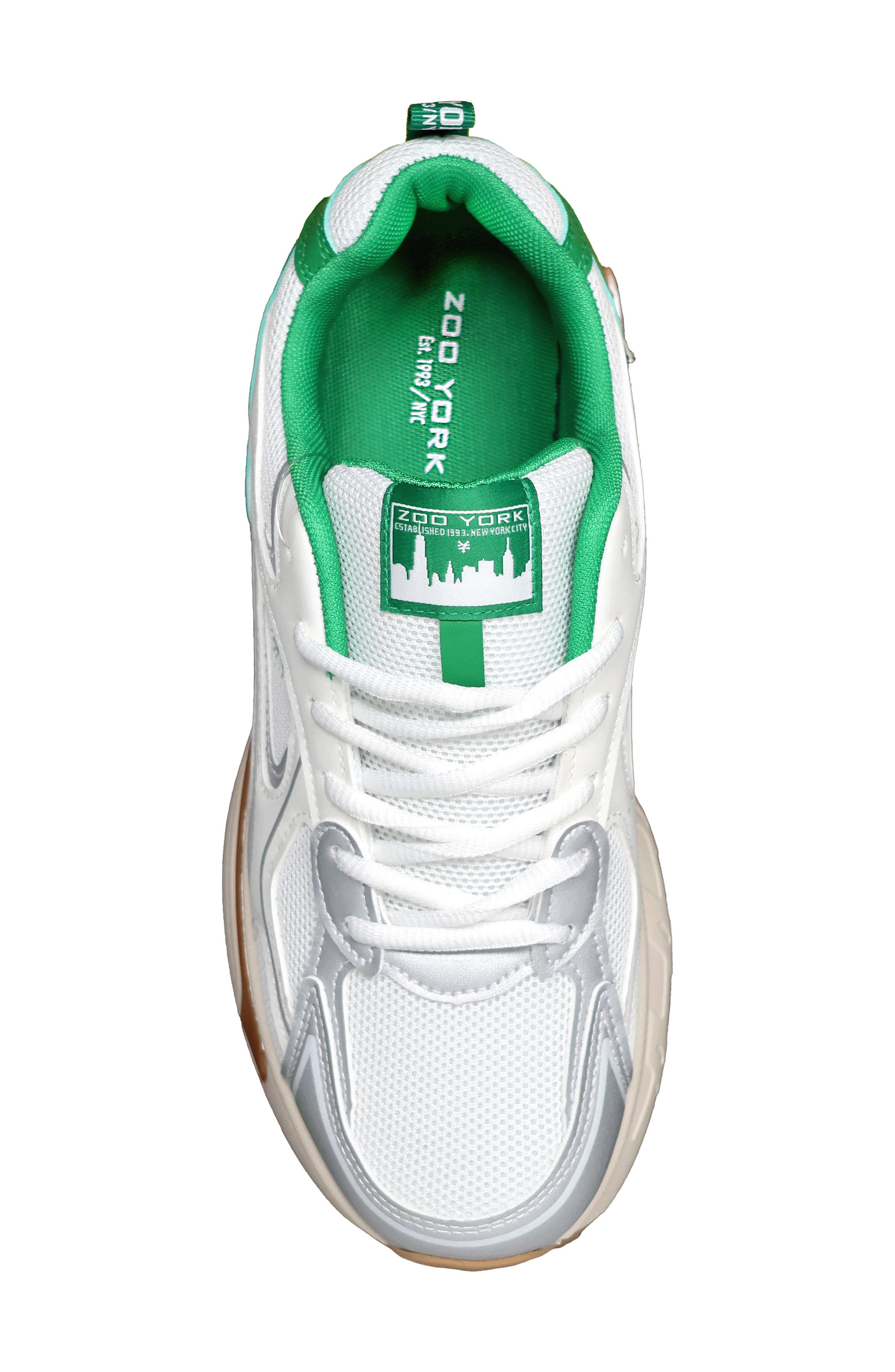 Charlie Sneaker, Alternate, color, GREEN