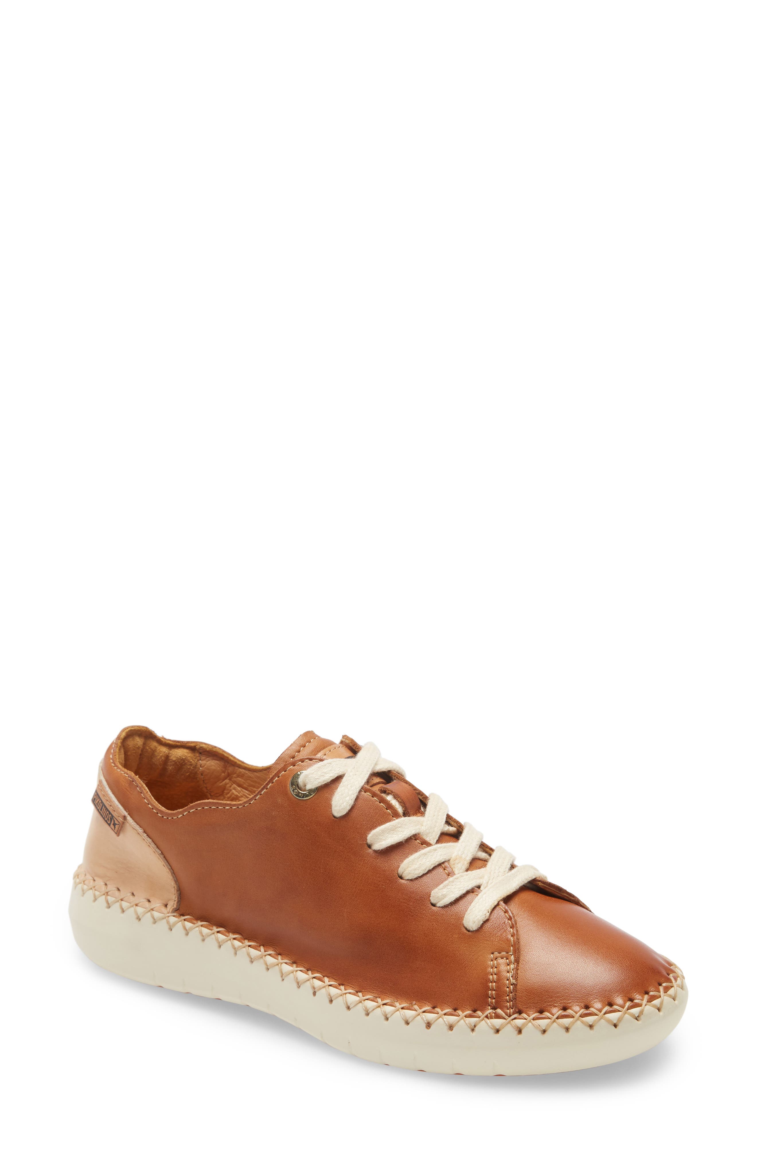 Mesina Low Top Sneaker, Main, color, BRANDY LEATHER