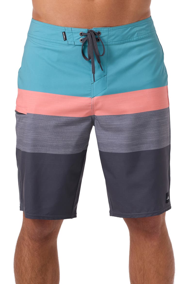 Hyperfreak Heat Block Swim Trunks, Main, color, BRISTOL BLUE
