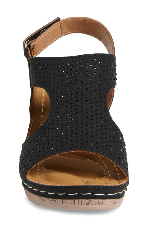 Extreme By Eddie Marc Wedge Slingback Sandal