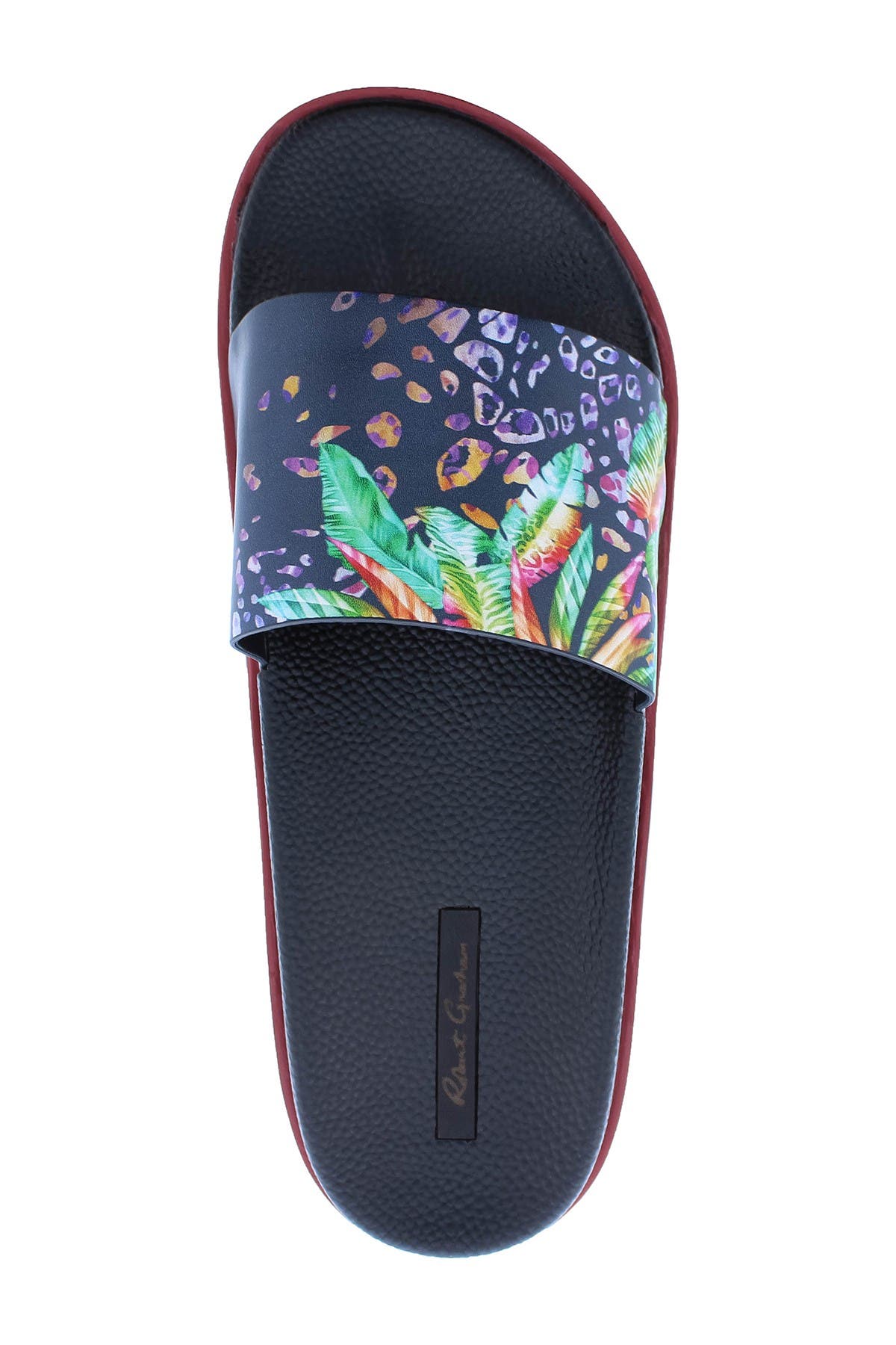 Robert Graham Recon Printed Slide Sandal, Alternate, color, 