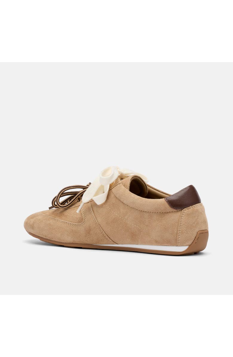 MARC NOLAN Colette Tan Suede Sneakers, Alternate, color, Brown
