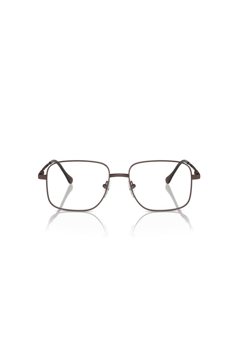 55mm Square optical glasses, Alternate, color, Black