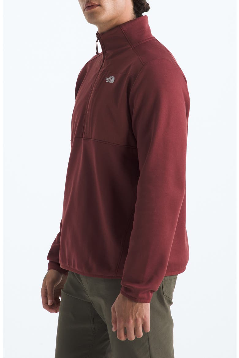 Performance Fleece Half Zip, Alternate, color, SUMAC