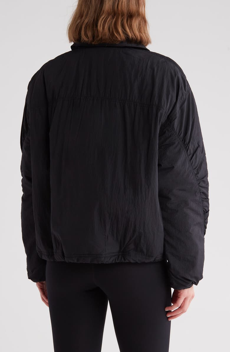 Free People Off the Bleachers Coaches Jacket, Alternate, color, 