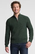 Lands' End Drifter Quarter Zip Sweater