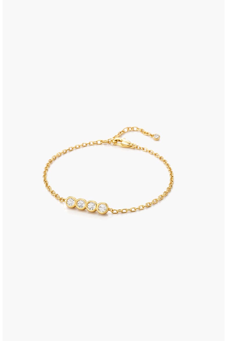 Stan Celestial Crystal Bracelet in Gold, Alternate, color, Gold