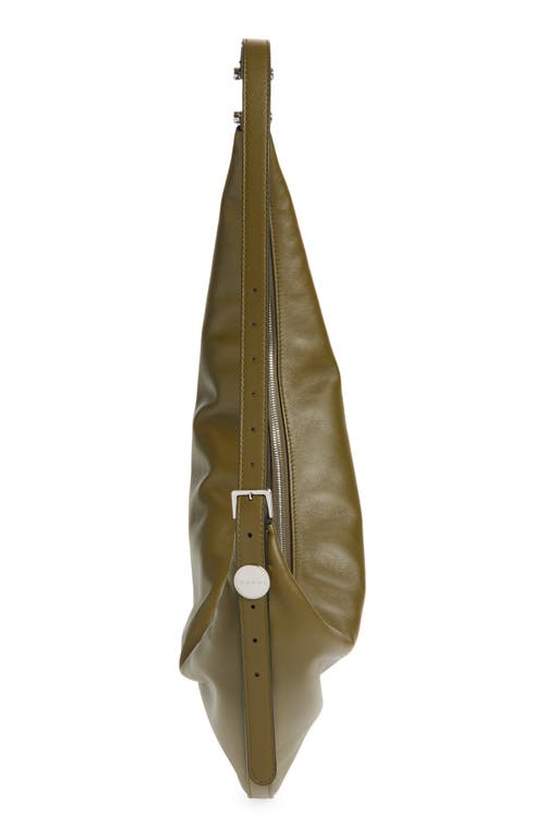Marni Small Dot Leather Hobo Bag