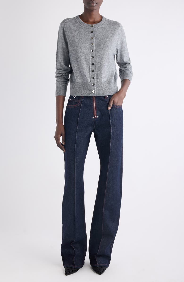 Isabel Marant Stely Flare Leg Jeans, Alternate, color, Dark Midnight