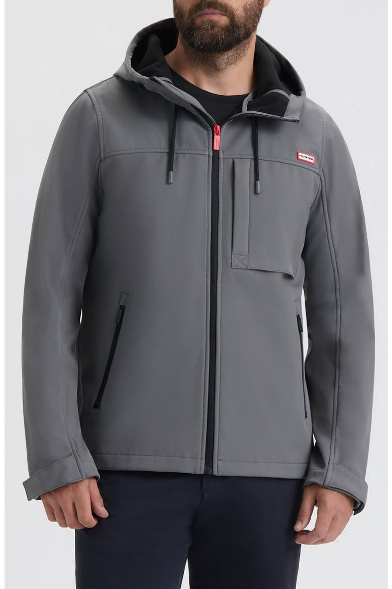 Kolmen Water Repellent Softshell Utility Jacket, Main, color, CASTLE ROCK